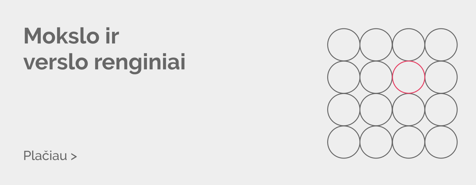 Mokslo ir verslo renginiai