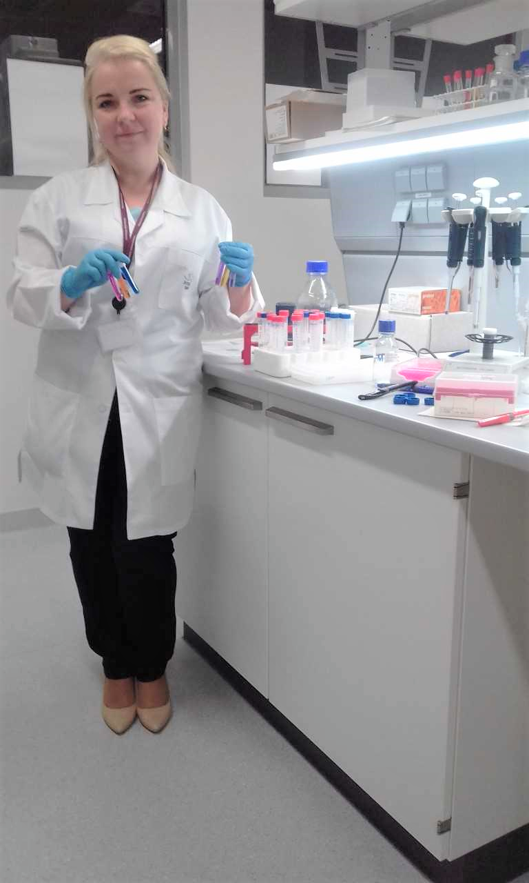 J. Jachno laboratorijoje