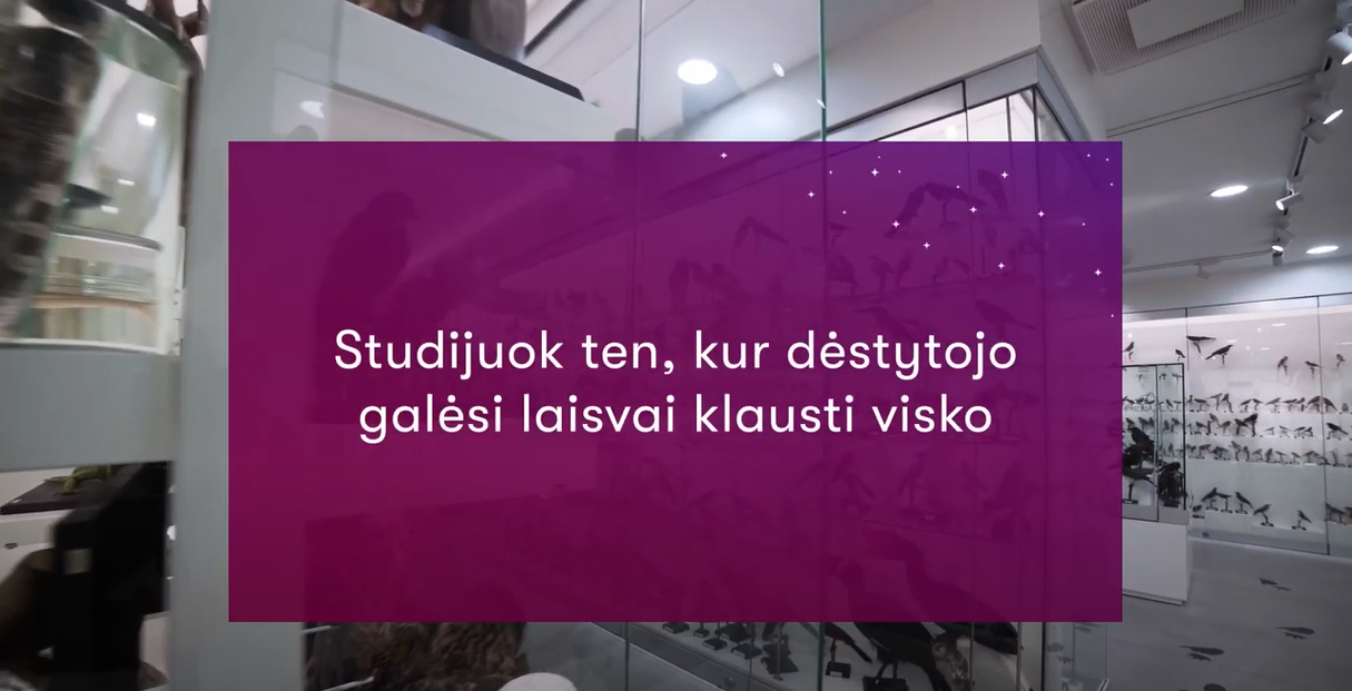 Studijuok ten kur destytojo galesi klausti visko